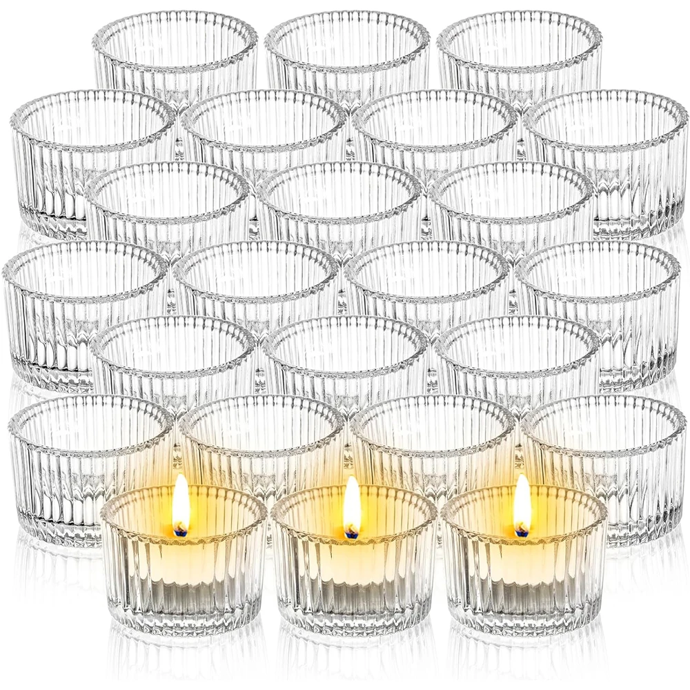6/12pcs Clear Tealight Candle  - огляд і ціна Candle Glass Supplies