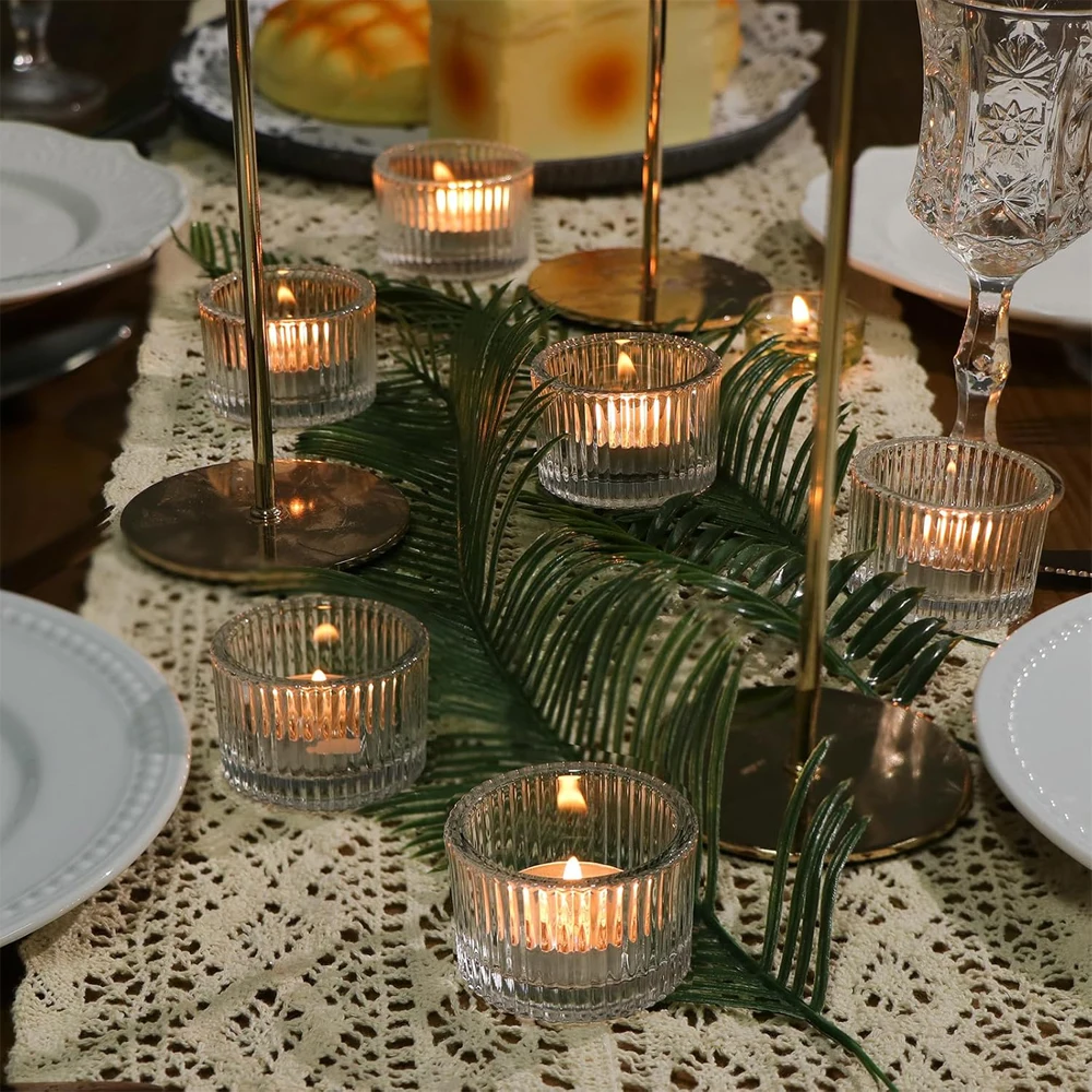 6/12pcs Clear Tealight Candle  - огляд і ціна Candle Glass Supplies