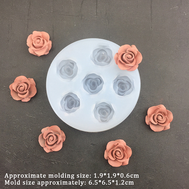 3D Rose Flower Shape Leaf Sili - огляд і ціна Candle Making Supplies Online