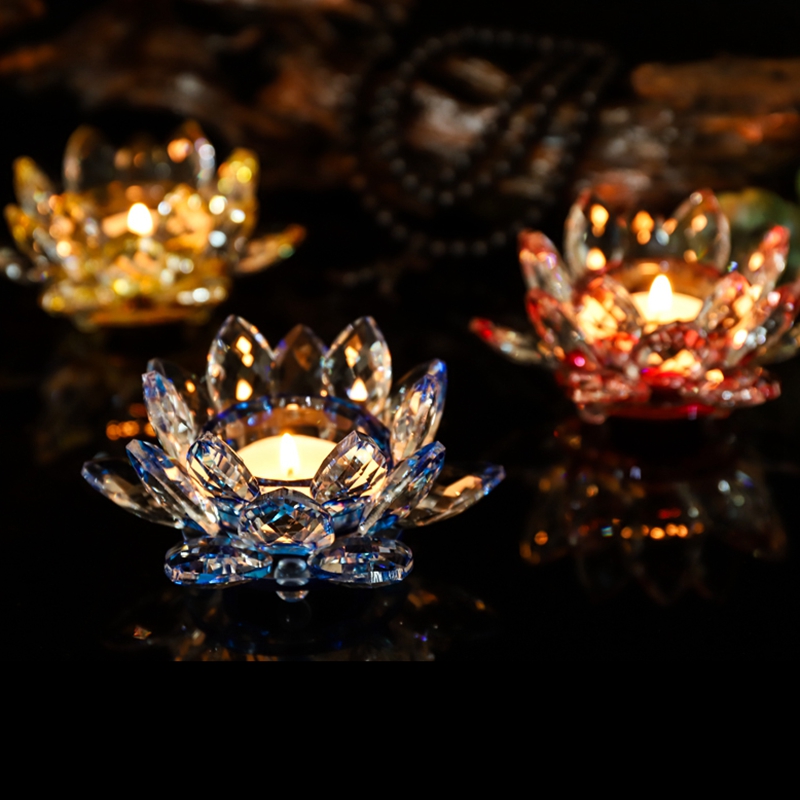 Handcrafts Crystal Lotus Flowe - огляд і ціна Candle Glass Supplies