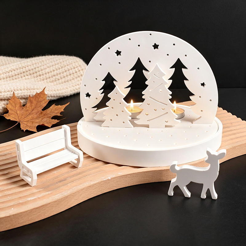 Christmas Elk Tealight Candle  - огляд і ціна Candle Making Supplies Online