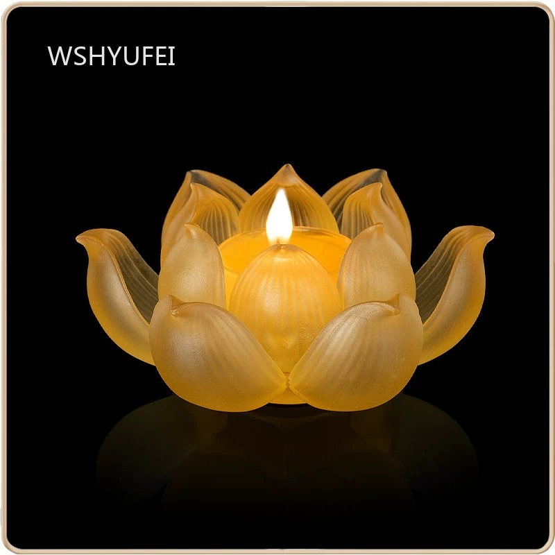 Glass Lotus Candlestick Househ - огляд і ціна Candle Glass Supplies
