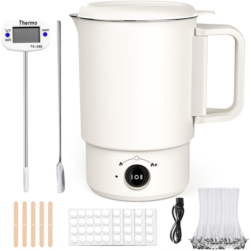 A47U Electric Wax Melting Pot  - огляд і ціна Candle Supplies Kit