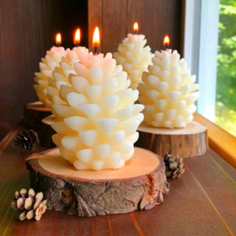 Classic Design Pine Cones Mold - огляд і ціна Candle Supplies For Sale