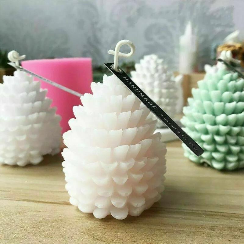 Classic Design Pine Cones Mold - огляд і ціна Candle Supplies For Sale