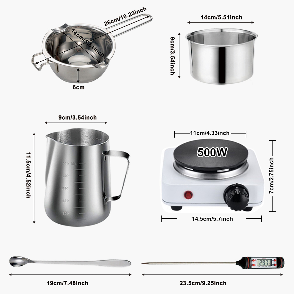 DIY Candle Craft Tools Kit wit - огляд і ціна Candle Supplies Kit