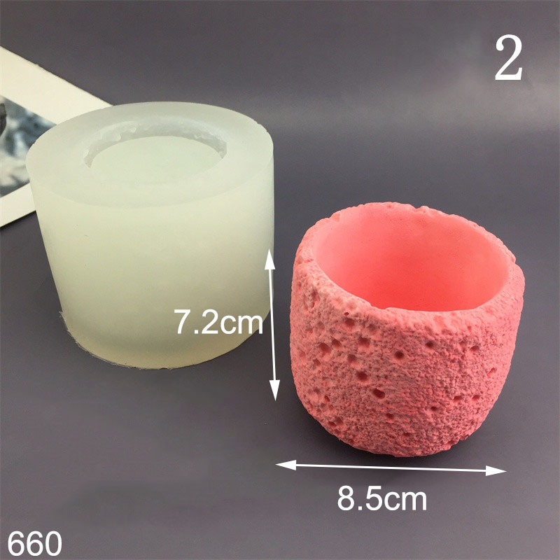 Rock Cup Silicone Mold Set - M - огляд і ціна Candle Supplies Kit