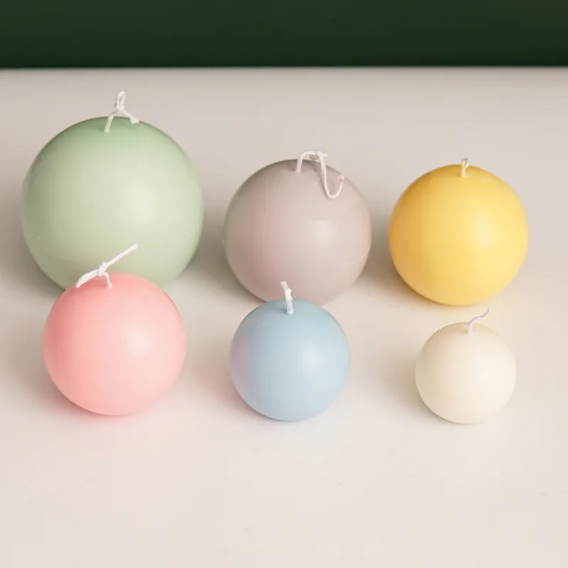 5-8cm Spherical Candle Plastic - огляд і ціна Candle Supplies Kit