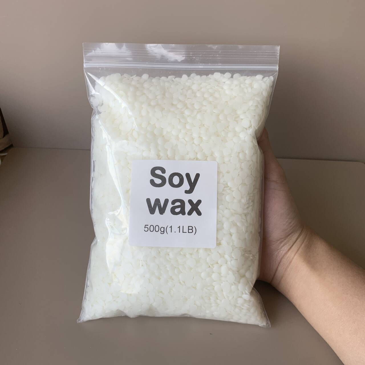 50g-1000g 100% natural Soy Wax - огляд і ціна Candle Making Supplies Online