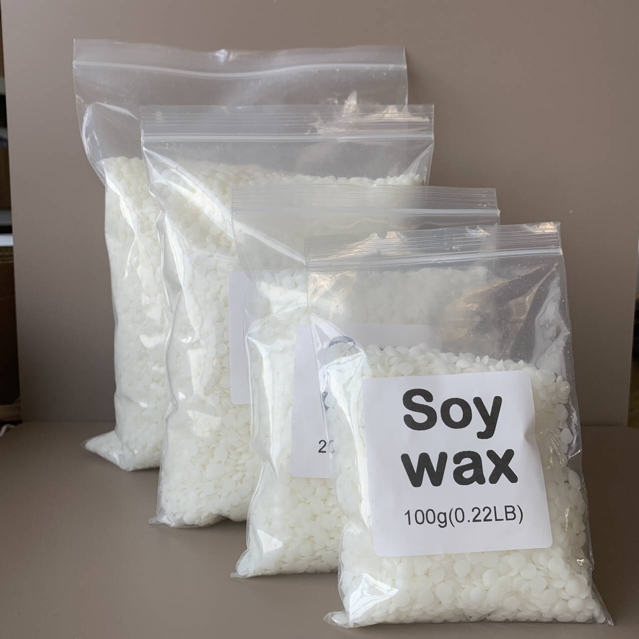 50g-1000g 100% natural Soy Wax - огляд і ціна Candle Making Supplies Online