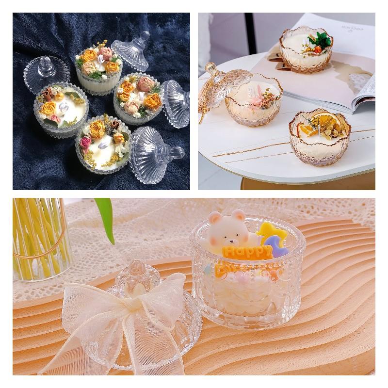 French Glass Aromatic Candle D - огляд і ціна Candle Glass Supplies