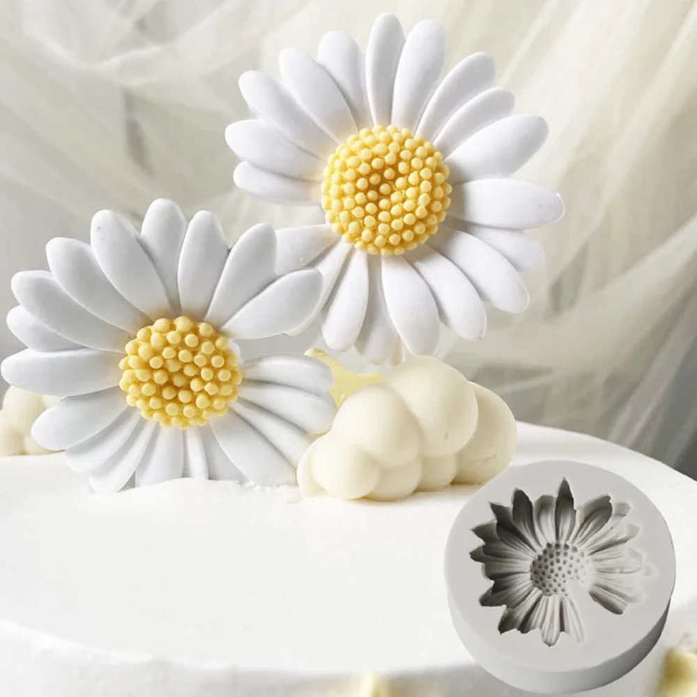 3D Daisy Flower Mold Sun Flowe - огляд і ціна Candle Making Supplies Online