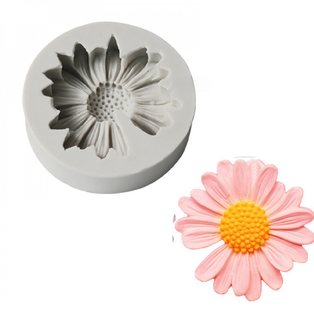 3D Daisy Flower Mold Sun Flowe - огляд і ціна Candle Making Supplies Online