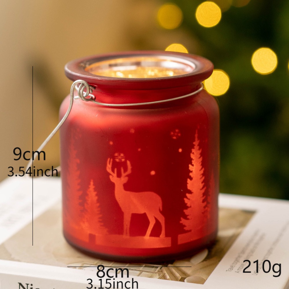 Christmas Electroplated Glass  - огляд і ціна Candle Glass Supplies