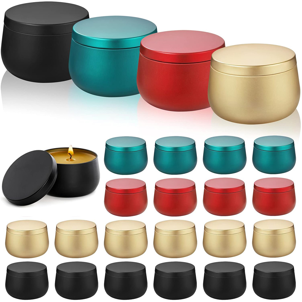 4oz 8oz Candle Containers with - огляд і ціна Metal Tin Lid 4Oz