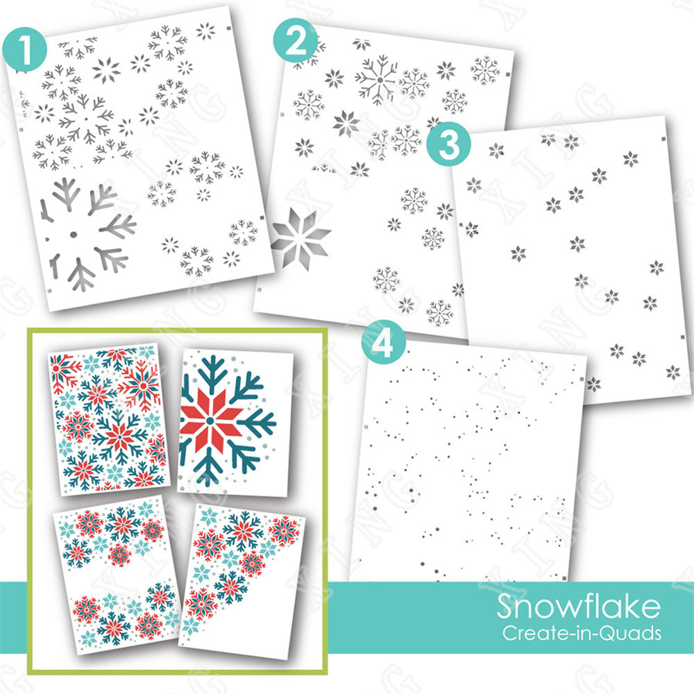 Snowflake Layering Stencil New - огляд і ціна Candle Supplies For Sale