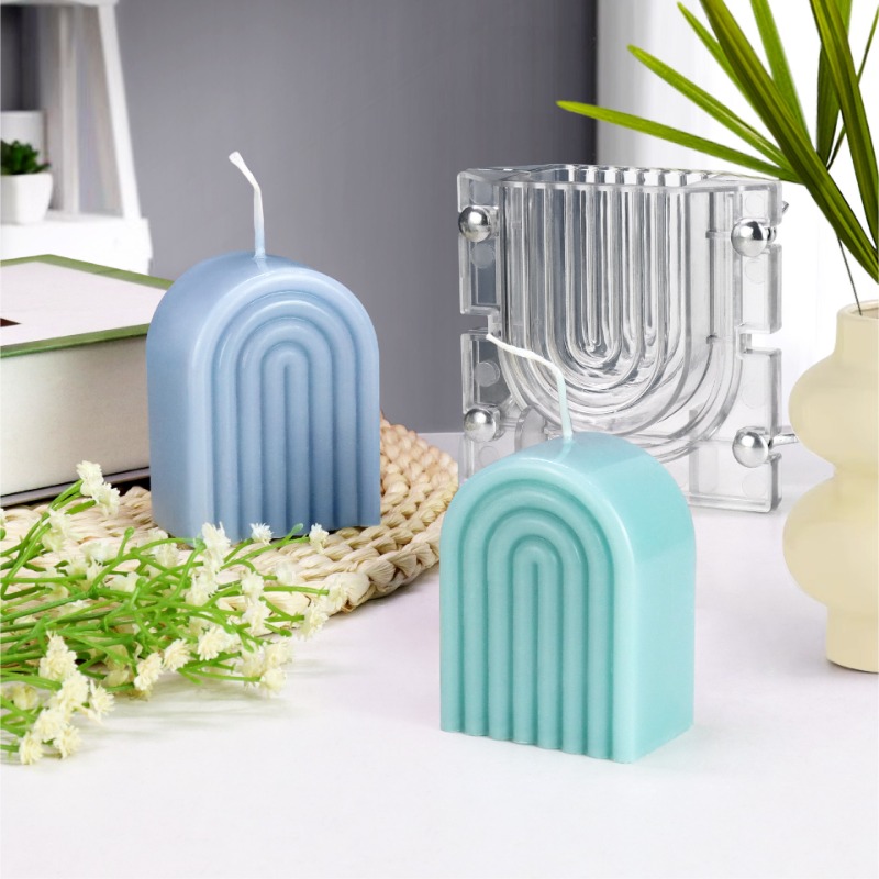 DIY Striped arch Candle mold D - огляд і ціна Candle Supplies Kit