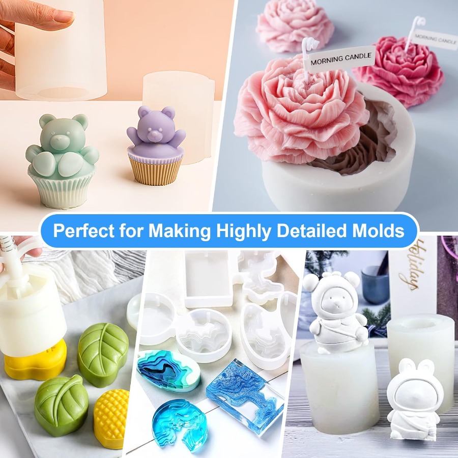 Silicone Mold Making Kit, 38.8 - огляд і ціна Candle Supplies Kit