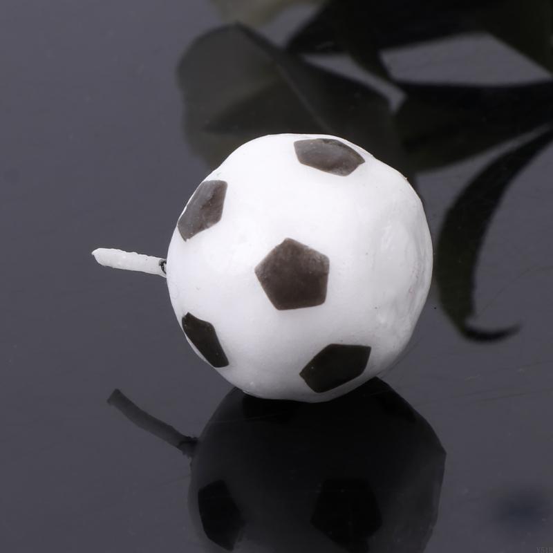 Y51B 6Pcs/Set Soccer Ball Foot - огляд і ціна Candle Supplies Kit