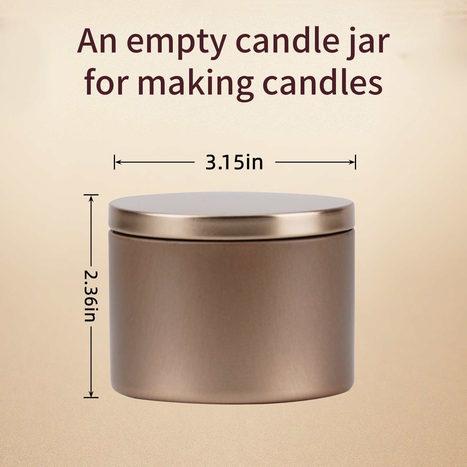 24-Pack 8oz/4oz in 4 colors Me - огляд і ціна Metal Tin Lid 4Oz